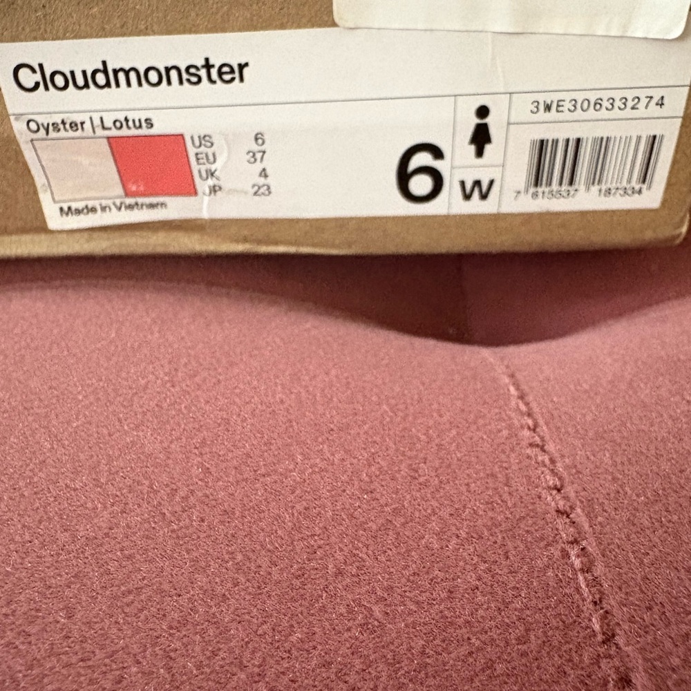 Free People Movement x On Cloudmonster Sneakers - Picture 7 of 7